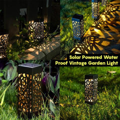 Solar Waterproof Vintage Garden Light